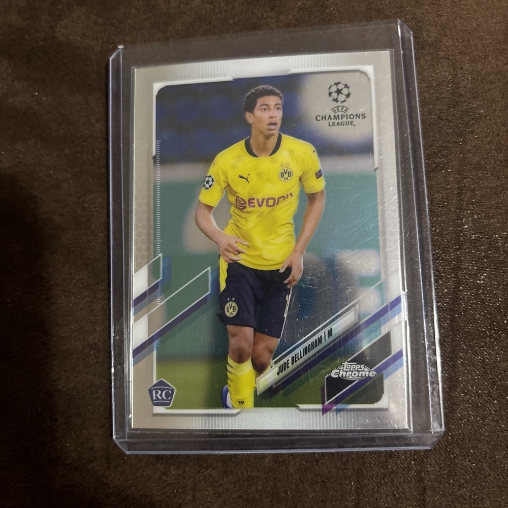 2020-21 Topps Chrome Uefa Champions League - Jude Bellingham #68 RC